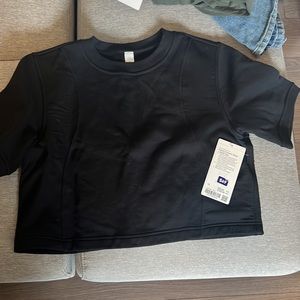Lululemon cotton French terry + swift tee